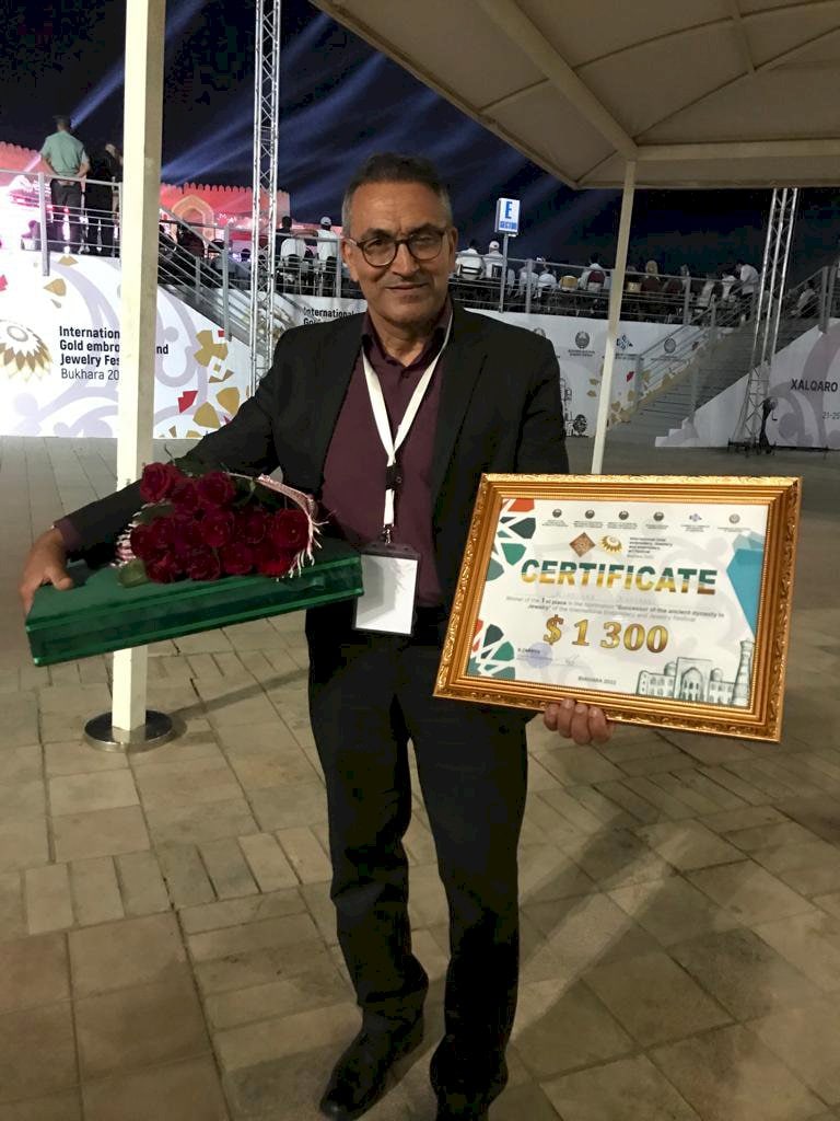 Iran Received the top prize in the jewelry festival of the international event in Uzbekistan