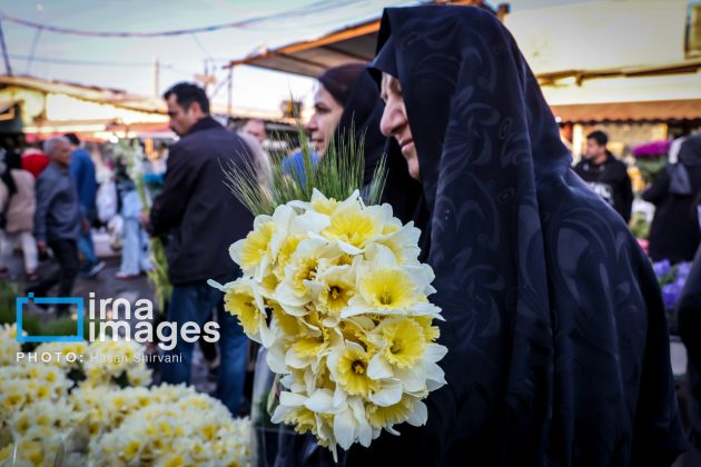 Blooms and cheer: Flower market thrives in Tehran in final days of Persian year